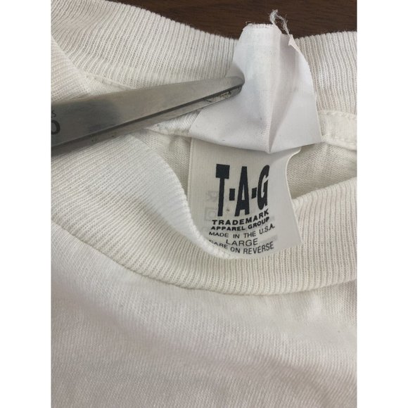 Vintage Barney Dinosaur Fan Club Member HTF Adult T Shirt L Single Stitch 1992 - Picture 12 of 12